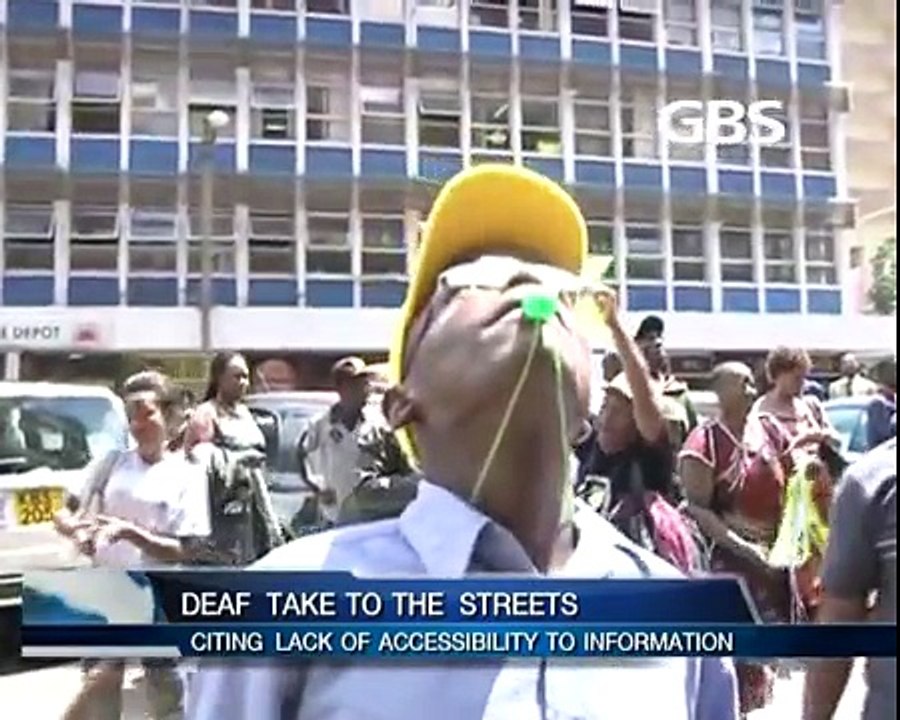 DEAF DEMONSTRATION
