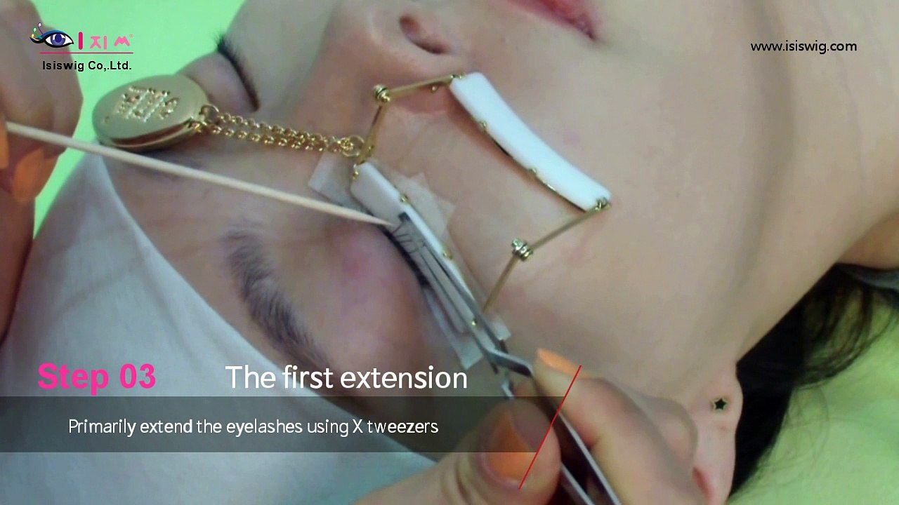 EYELASHES EXTENSION DEVICE (SPEED EYE LINK ) COMPLETED IN 20MIN