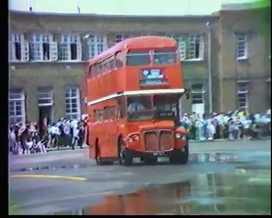 CHISWICK LONDON BUS RALLY RT RM SKID PAN 1983
