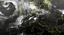 time lapse of european weather (buienradar timelapse)