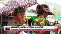 Young entrepreneurs revitalizing local traditional markets