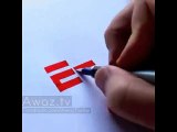 Flawless Calligraphic Art of famous Logos that will blow your mind with its accuracy