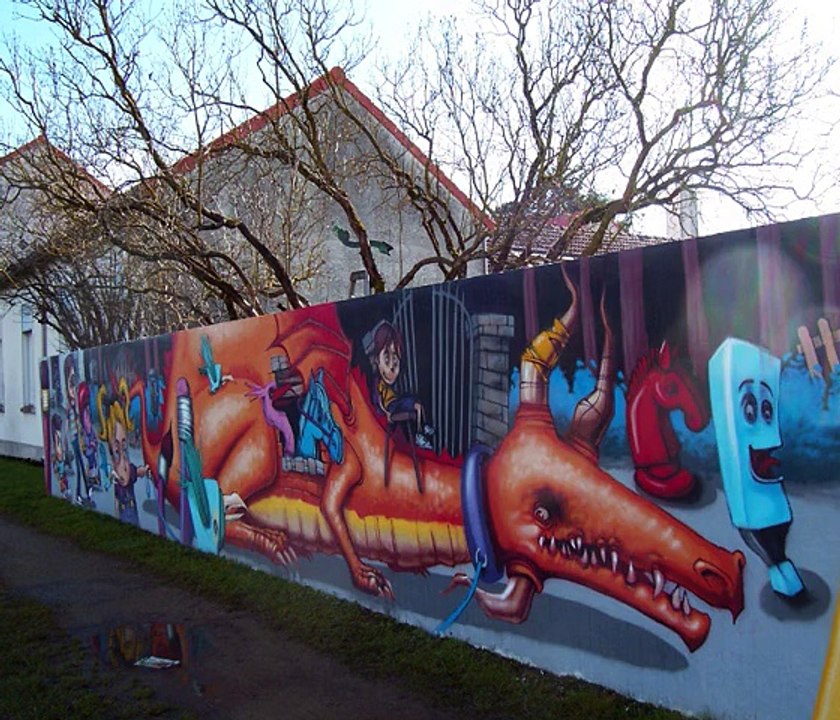 Murs peints Bouguenais et Rezé