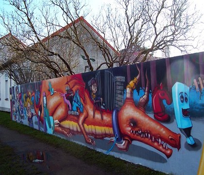 Murs peints Bouguenais et Rezé