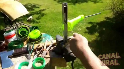 Increíble lo que puedes hacer en tu casa para reciclar botellas | Canal Viral