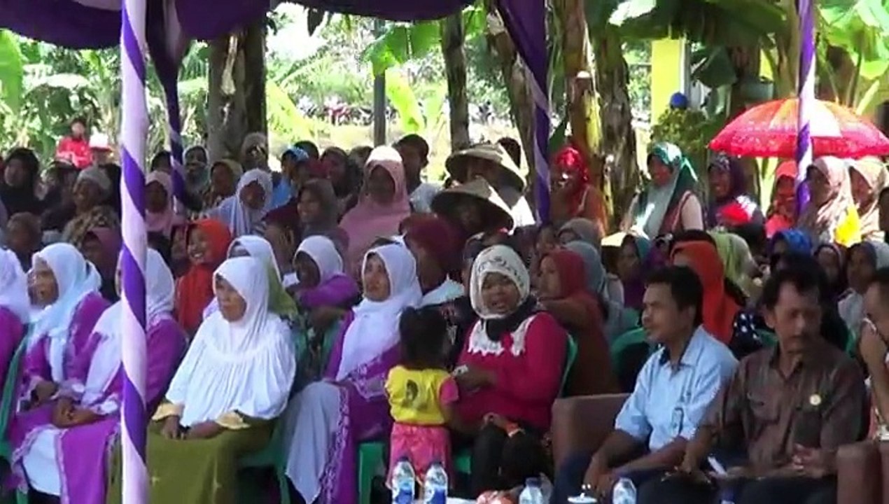 Peresmian Rumah Pompa Untuk Pengairan Sawah (Herli)