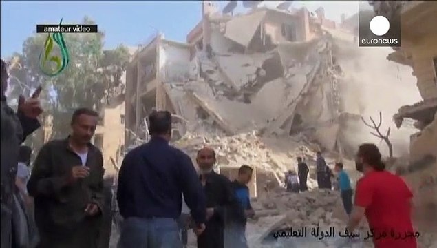 Amnesty International: уряд Сирії використовує проти цивільних бочкові бомби