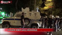 Konsere biber gazlı müdahale