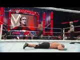 John Cena vs. Seth Rollins, Big Show & Kane - 3-on-1 Handicap Match- Raw 2015