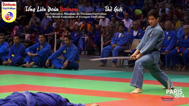 Final Song Luyen Kiem - World Cup Vovinam Viet Vo Dao Paris 2014