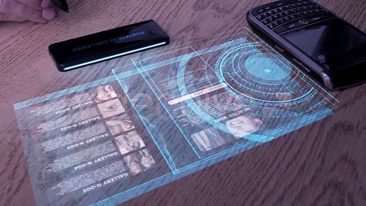 After Effects Project Files - Holographic Touch III - VideoHive 2551122