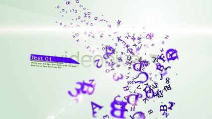 After Effects Project Files - Clean Particle Text Title - VideoHive 2561710