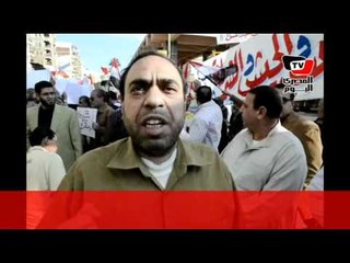 وقفة احتجاجية في المنصورة لتأييد «العسكري»