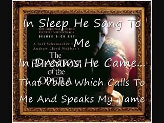 The Phantom Of The Opera Song and Lyrics