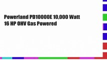 Powerland PD10000E 10,000 Watt 16 HP OHV Gas Powered