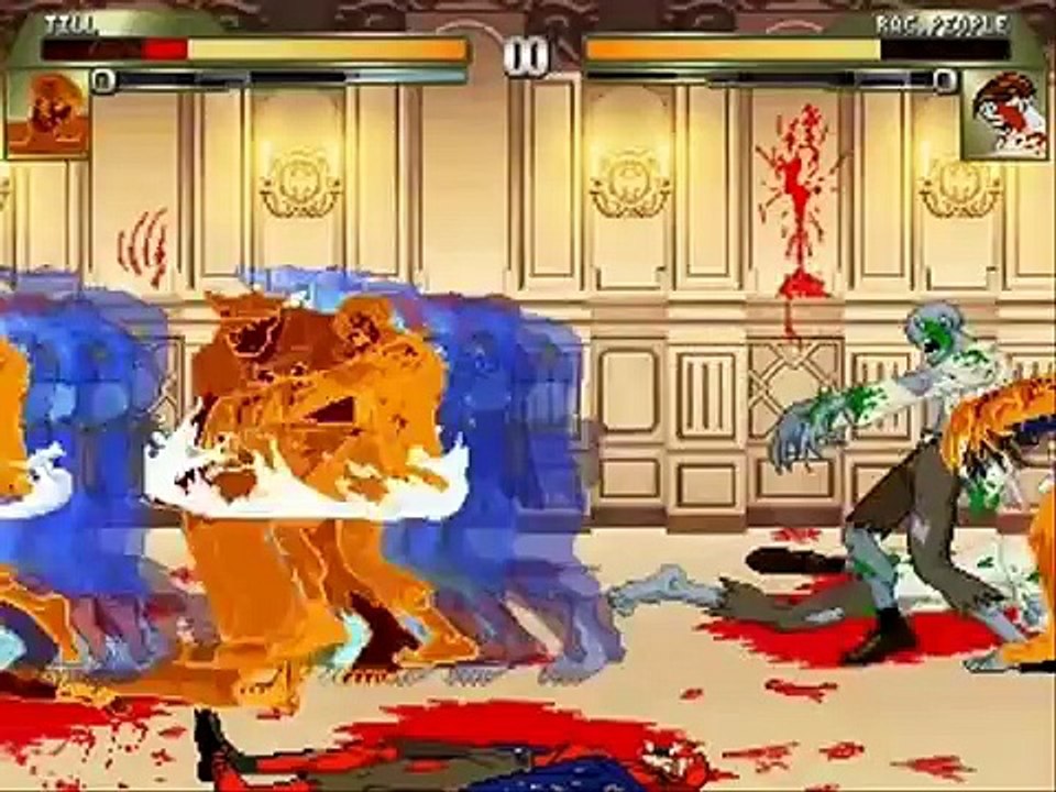 Mugen Jill vs Zombies