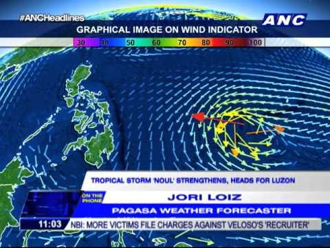 New tropical storm strengthens, heads for Luzon