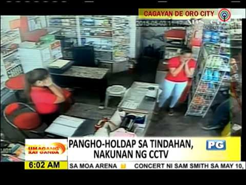 SAPUL SA CCTV: Panghoholdap sa CDO
