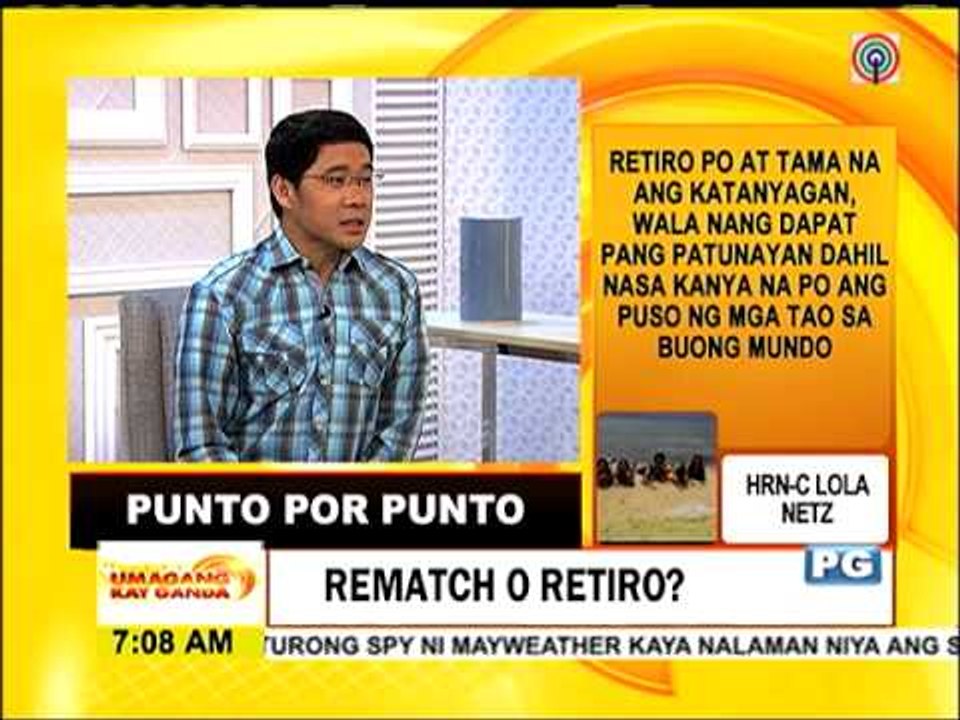Punto por Punto: Rematch o retiro?
