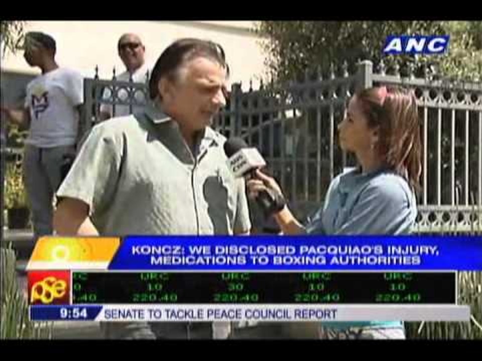 Pacquiao camp denies keeping injury secret