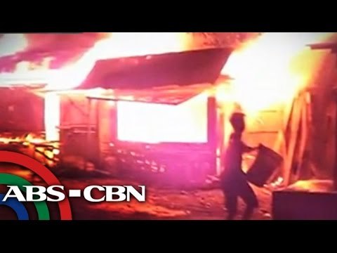100 bahay sa Maguindanao, natupok ng apoy