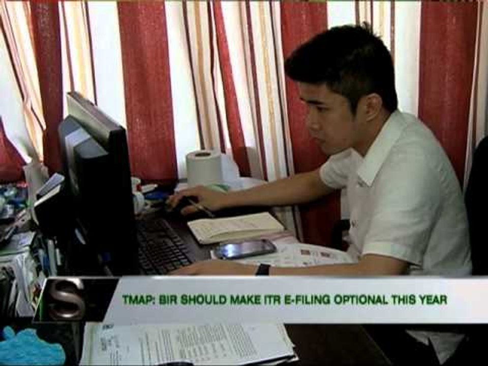 TMAP: BIR e-filing system not working properly