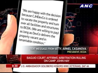 What Baguio may gain from John Hay ruling