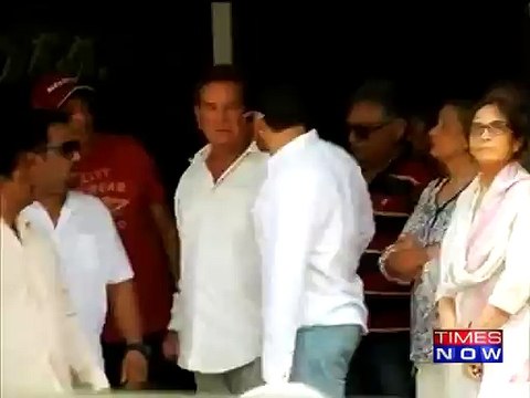 Salman Khan Hit & Run Case: Salman Khan hugs his father Salim Khan