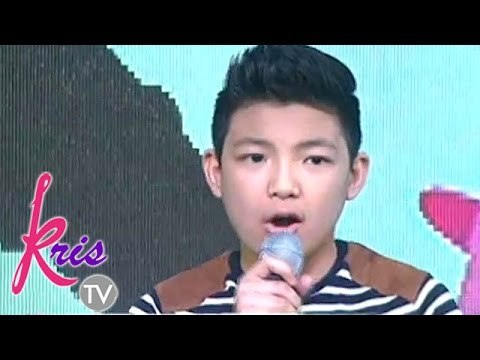 Darren sings Maroon 5's 'Payphone' on Kris TV