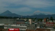 Guetamala'da volkan patlaması