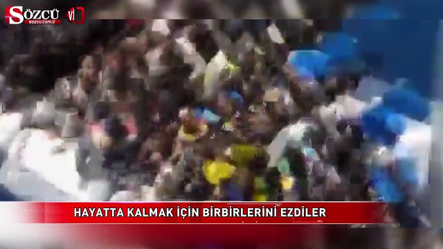 Hayatta kalmak için birbirlerini ezdiler