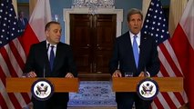 Secretary Kerry Delivers Remarks With Polish Foreign Minister Schetyna