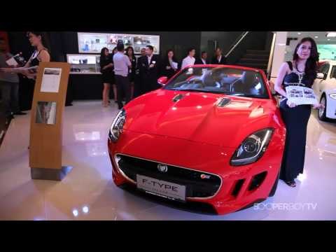 Kerennya Jaguar F-Type dan Range Rover di IIMS 2013