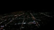 هبوط طائرة ليلا في مطار جدة الدولي