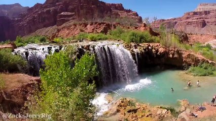 Incredible Grand Canyon Oasis Drone Footage!