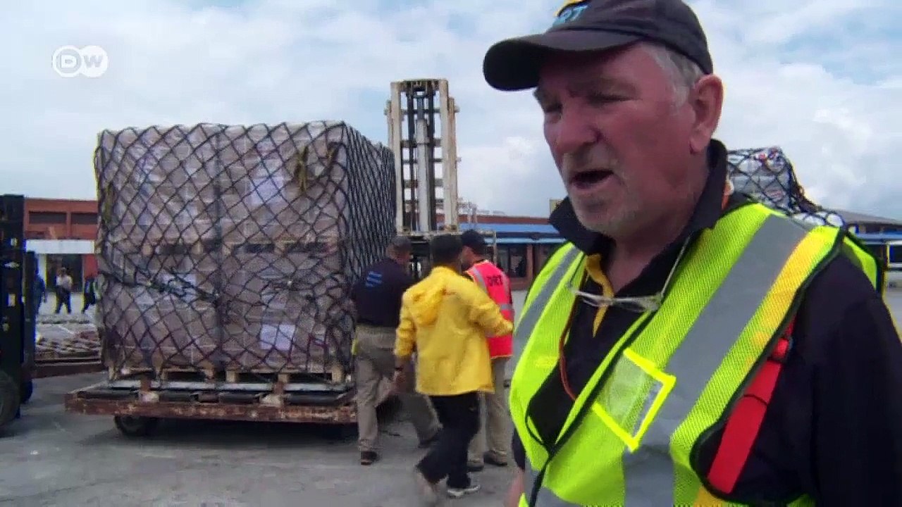 Erdbeben in Nepal - Deutsche Logistikhilfe | Made in Germany