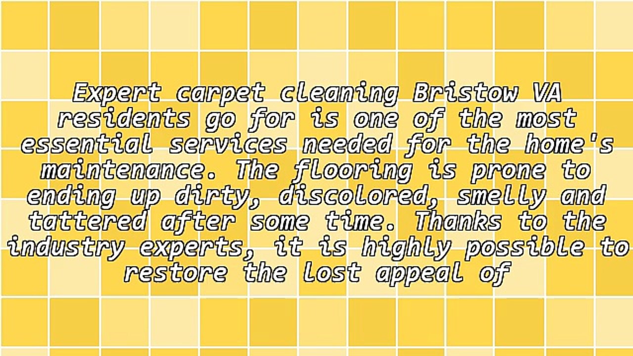Opting For Professional Carpet Cleaning Bristow VA Companies Offer