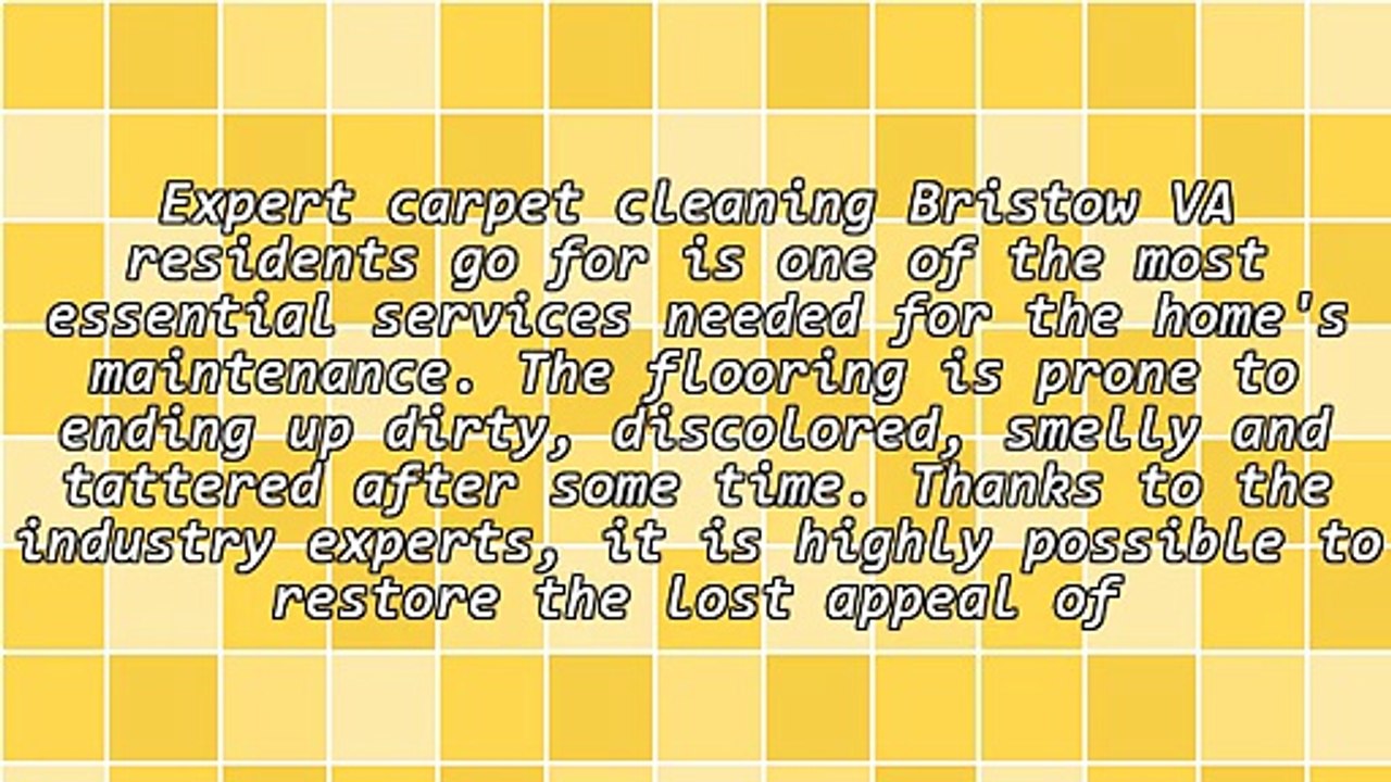 Opting For Professional Carpet Cleaning Bristow VA Companies Offer