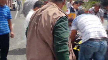 Kazada Yaralanan Yaşlı Adamın Yakınları Sürücüyü Tartakladı