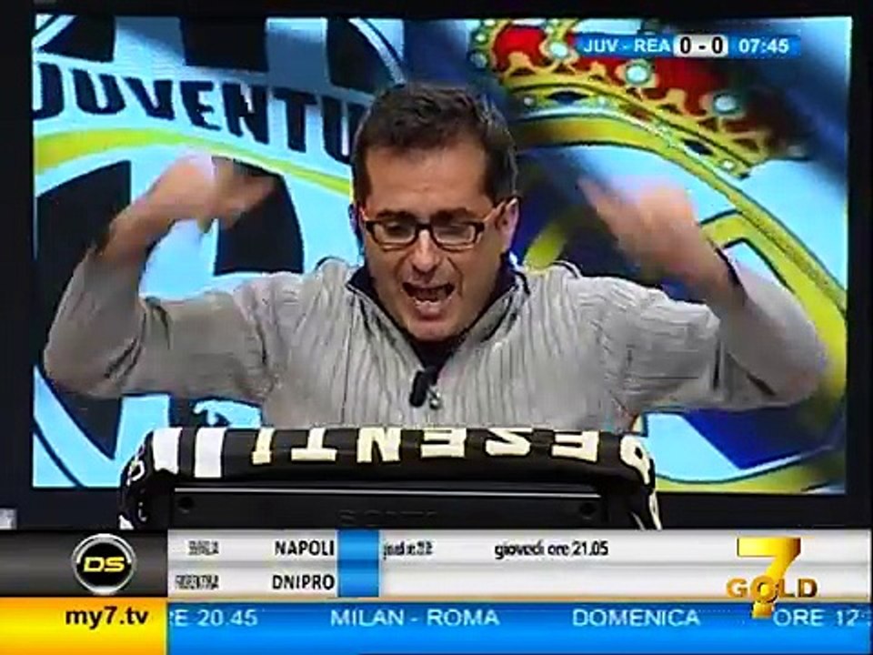 Diretta Stadio 7Gold (JUVENTUS - REAL MADRID 2-1) Grandissima Juve. E ora a Madrid a testa alta!