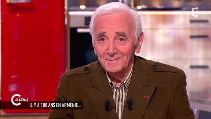 Charles Aznavour sur ses racines arméniennes - C à vous - 05/05/2015