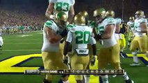 Notre Dame at Michigan - Football Highlights