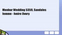 Menbur Wedding 5359, Sandales femme - Ivoire (Ivory