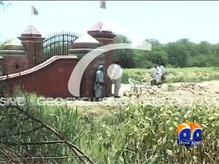 Badin: Situation outside Mirza's farmhouse-06 May 2015
