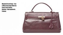 Maxwell Scott Bags - Sac à Main Classique Marron