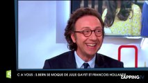 Stéphane Bern tacle François Hollande et Julie Gayet : 