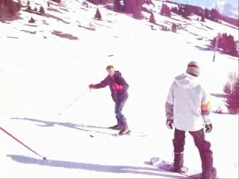 la famille aux Saisies-Février 2007-