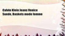 Calvin Klein Jeans Venice Suede, Baskets mode femme