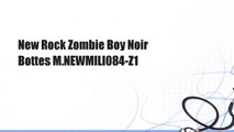 New Rock Zombie Boy Noir Bottes M.NEWMILI084-Z1