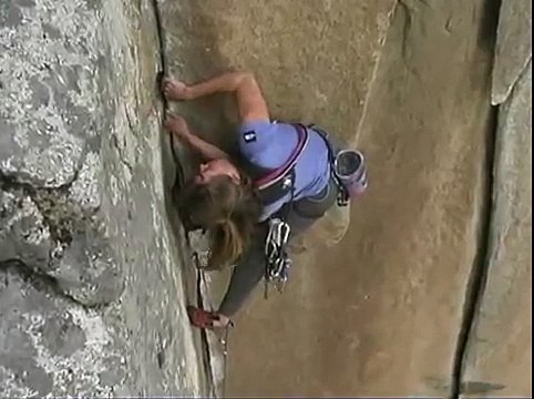 Rock Climbing on the Rostrum, Yosemite